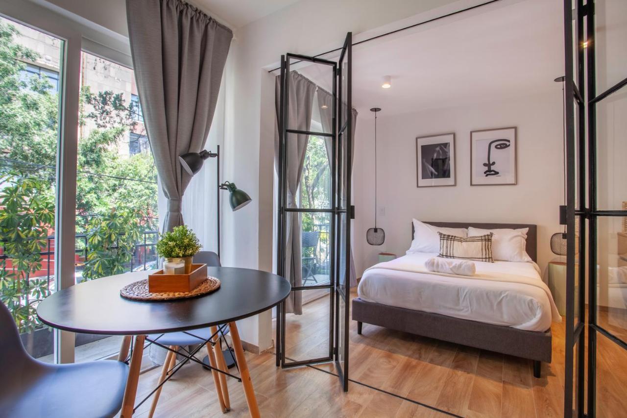 Апартаменти Bright & Sweet Unit In The Heart Of Polanco. Мехіко Екстер'єр фото