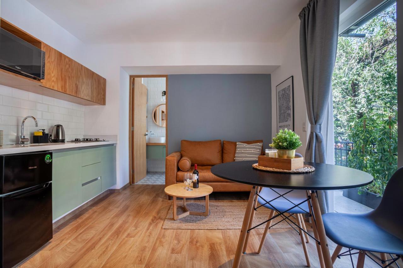 Апартаменти Bright & Sweet Unit In The Heart Of Polanco. Мехіко Екстер'єр фото